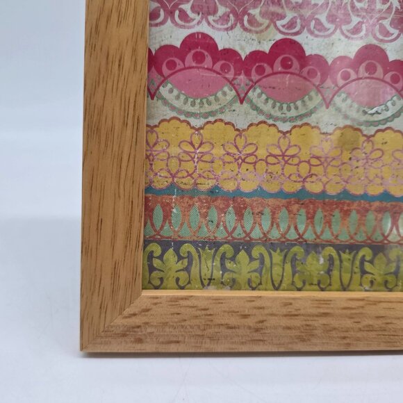 Decorative Bamboo Wooden Picture Photo Frame 4"x6" Thailand - Picture 5 of 11